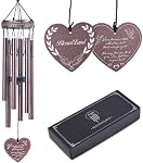 Sympathy Wind Chimes 28“,Memorial Gifts for Loss of Loved One Mother Father, Bereavement/Memorial/Sympathy Gift in Memory of a Loved one,Wind Chimes for Outside