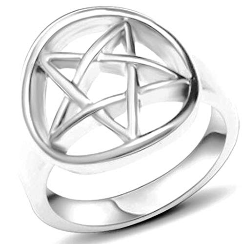 Jude Jewelers Stainless Steel Star Pattern Statement Cocktail Party Promise Anniversary Ring