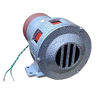 Dehmy Industrial Siren fire alarm sound range 1 Km sound Range-(Metal,Grey)