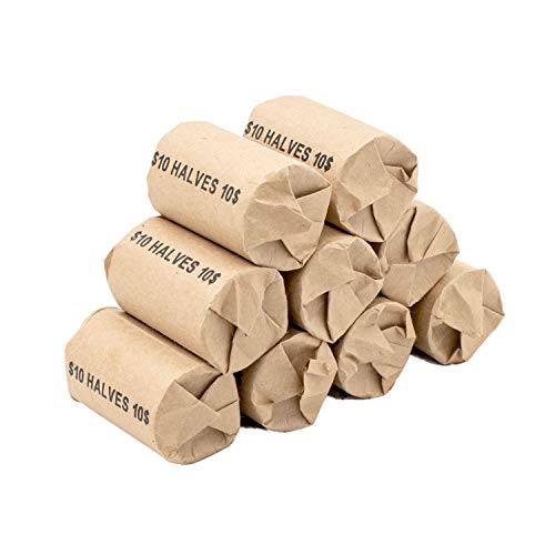 Half Dollar Flat Coin Wrappers, Solid Bundle Of 1,000 #TOP4