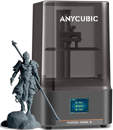 ANYCUBIC Photon Mono 4, Resin 3D Printer with 7