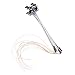Produktbild Baoblaze 5 Stück Modell Garten Lampe Straßenleuchte Laternenpfahl Spur HO, Höhe: 13cm - B