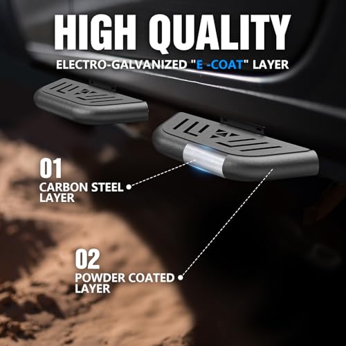 Estribos Laterales para Jeep Wrangler JK 2007-2018 4 Puertas miniatura 4