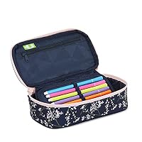 Satch Schlamperbox Bloomy Breeze - Dunkelblau – Ansicht 2