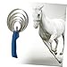 Angoily Spring Curry Comb Horse Brush Stainless Steel Horse Curry Brush Easy Operation Random Color