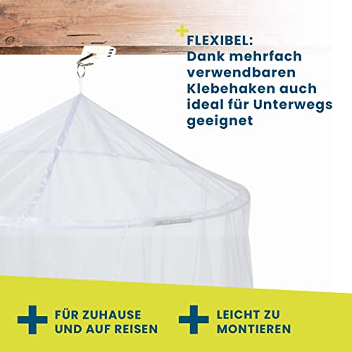 Moskitonetz Reise von Hoberg – XXL Mückennetz für Bett