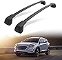 AUXPACBO Cross Bars Roof Racks Compatible for Hyundai Tucson 2016 2017 2018 2019 2020 2021 Rooftop Baggage Rail Cargo Bar Luggage Rack Crossbars Carrying Canoe Kayak Bike