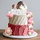 Floral Horse Cake Topper Dekorationen Rodeo Western Themed Party Dekorationen für Pferd Cowgirl Geburtstag Hochzeit Party Supplies