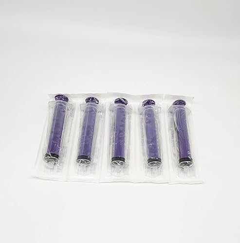 60cc Enteral Feeding Syringes by Global Medical Products - ENFit & ISO 80369-3 Certified, BPA/DEHP/Latex-Free, Transparent Barrel (60CC, QTY 3)