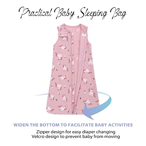 Baby Sleep Bag 0.5 Tog, 100% Cotton Baby Wearable Blanket, Sleeveless Sleeping Sack For Infant Toddler Kids 0-18Months #TOP3