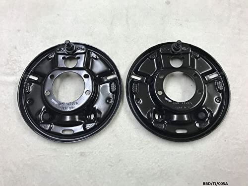 Plaques arrière anti-poussière Jeep Wrangler YJ TJ 1990-2006 BBD/TJ/005A pour restaurer vos freins