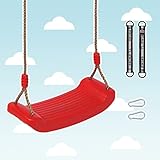 🚩LONGITUD AJUSTABLE: El columpio YIHATA ofrece hasta 78 pulgadas de cuerda de cáñamo sintético, dos correas para colgar de 9,5 pulgadas y un gancho para colgar seguro de 3 pulgadas. Puede colocar el columpio en interiores o exteriores y ajustar fácilmente la altura para satisfacer sus necesidades.