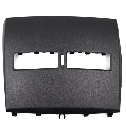 Consola central trasera para Tiida C11 2005-2011, cubierta de panel de aire negro LHD