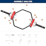 Zoom IMG-2 jx fitness olympic trap bar
