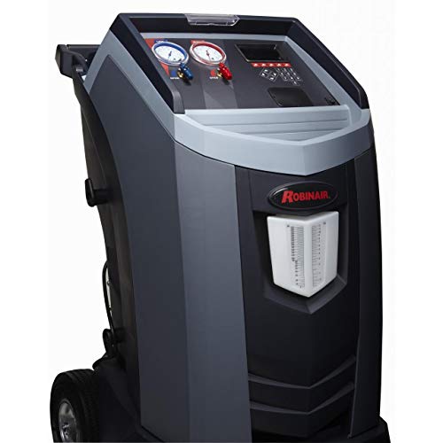 Robinair 34288NI New Economy R-134A Recover, Recycle, Recharge Machine, Gray - Thumbnail 4