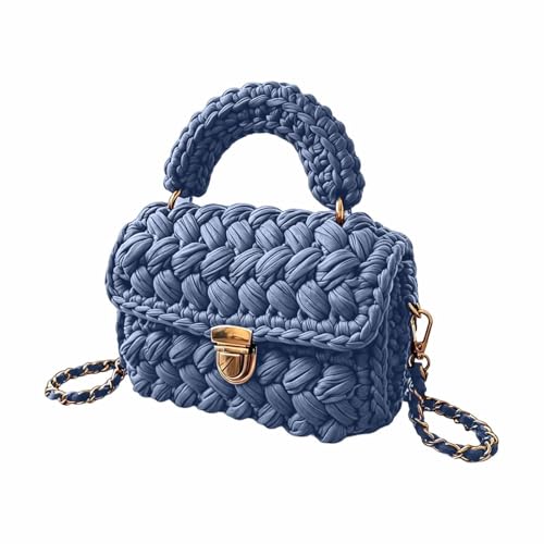 Grand sac à main tissé pour trajets quotidiens et weekend