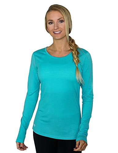 Woolx Remi - Women's Long Sleeve Tee - Lightweight, Moisture Wicking - Merino Wool Top
