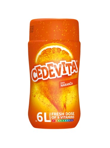 Cedevita Arancia (Narandža) Mix di bevande vitaminiche istantanee 455 g, produce 6 l di succo analcolico