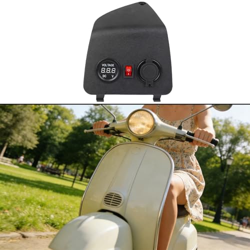 Chargeur USB pour moto avec voltmètre pour éviter les pannes de batterie
