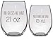Pardon My French™ - Gift for French Bulldog Lover Frenchie Bull Dog - Premium 21oz Stemless Wine Glass