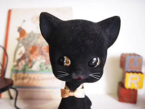 昭和レトロ　ヴィンテージ 猫　引っ掛けマスコット　 撮影＆確認のため開封した 昭和レトロ デッドストック 招き猫の貯金箱 置物 | Shop at