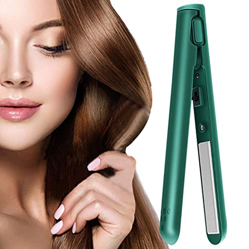 Plancha y rizador de pelo portátil inalámbrico USB miniatura 5
