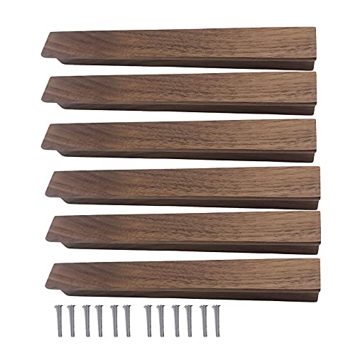 Poignée de porte de placard solide en bois boutons de commode