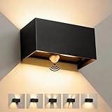 applique luminaire exterieur vintage Applique Murale Exterieur avec Detecteur Mouvement: La lumière du jour, applique murale murale LED s'éteint automatiquement. La nuit, lampe murale détecte les mouvements grâce à son capteur de mouvement et s'allume automatiquement. Après 30 à 60 secondes sans mouvement, elle s'éteint à nouveau