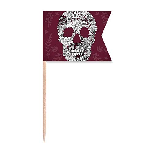 Drapeaux étiquetage pour fête afin d'identifier la nourriture
