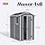 Keter Manor 4x6 Resin Outdoor Storage Shed Kit-Perfect to Store Patio Furniture, Garden Tools Bike Accessories, Beach Chairs and Lawn Mower, Grey & White