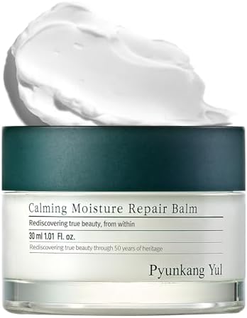 Pyunkang Yul PKY Calming Moisture Repair Balm Instantly Calms Sensitive Skin, Face Moisturizer with Deep and Rich Nourishment, Vegan, Korean Skincare (1.01 Fl.Oz, 30ml)
