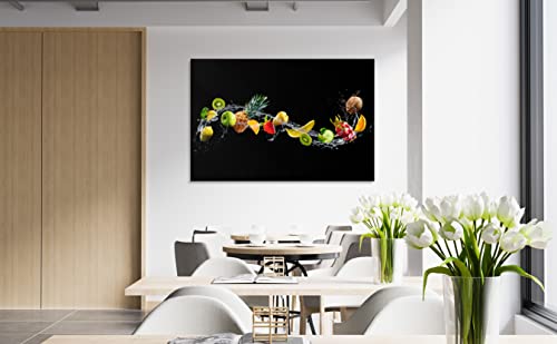 Cryptonite Acrylic Glass Modern Wall Art, Tropical Fruits - Fruits Series - Interior Design - Acrylic Wall Art - Picture Photo Printing Artwork - Multiple Size Options (Wide 30"X 20" Height) #TOP1