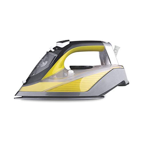 F FABOBJECTS® Electric Iron, Steam Iron, Hand Held Iron, Fast Heating, Ceramic Coating, Fast Wrinkle Removal, Suitable For Home And Clothing Stores,Yellow,EU F FABOBJECTS® Electric Iron, Steam Iron, Hand Held Iron, Fast Heating, Ceramic Coating, Fast Wrinkle Removal, Suitable For Home And Clothing Stores,Yellow,EU
