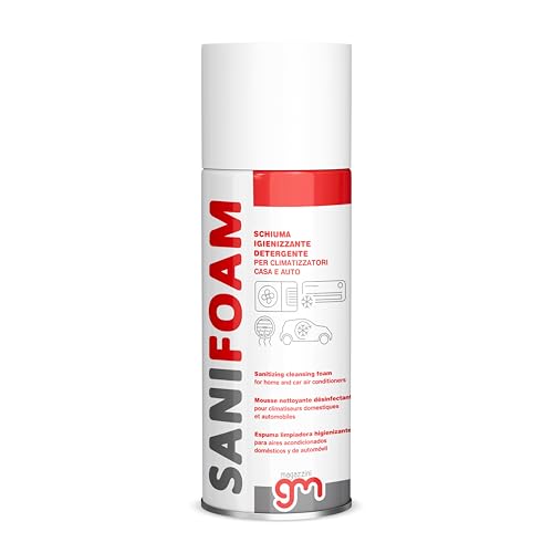 MagazziniGM SANIFOAM, Detergente Igienizzante Schiumogeno per Climatizzatori Casa e Auto,