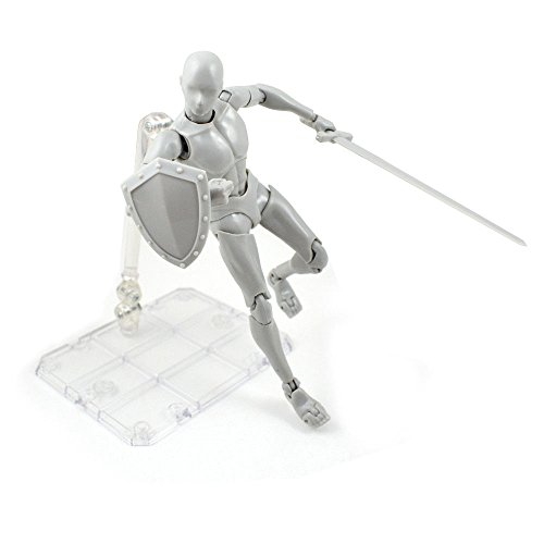 Body Kun Doll Pvc Body Chan Dx Set 2.0 Gray Color For Shf Body Kun Dx Set Male & Female Action Figure Model Set #TOP6