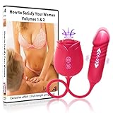 How to Satisfy Your Woman 2-part DVD with the Amazing BLISS Rose Clitoral Sucking and Thrusting Toy - Powerful Vibrating Clit Stimulator with 6 Suction Speeds for the Ultimate Orgasm - Rechargeable - As Seen Everywhere on Social Media