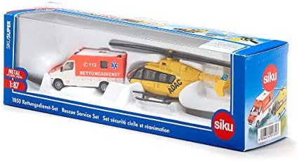 Siku Super Mercedes-Benz Zestaw Ratowniczy, Wielokolorowy, Skala 1:87