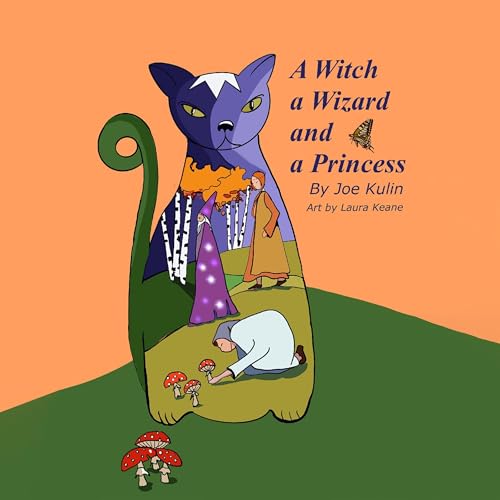 Diseño de la portada del título A Witch, a Wizard, and a Princess