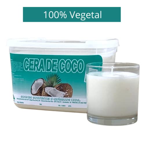 Cera de Coco Para Velas Solven 1,5 Kg