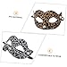 Baluue 4pcs Animal Masquerade Masks PVC Half Face Mask Props for Costume Party Halloween Fashion Show and Skin Safe Creative Design