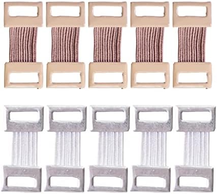 10pack Bandages Clip Wrap Elastics Alloys Clip Stretch Clasps Fasteners for Elastics Fixation Clamps - 2