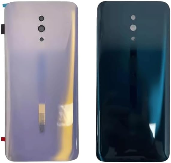 YOOOKOOO Compatible Rear Back Cover for Oppo Reno – Battery Door Housing Replacement Part (Purple Blue)