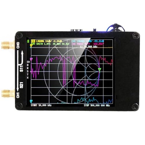 Analizador de redes portátil para solucionar fallos de VSWR y fase en antenas UHF 2