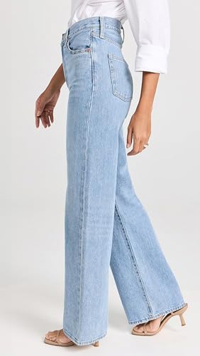 Women's Wide Leg Straight Jeans High Waisted Vintage Stretchy Tummy Control Trendy Recycled Denim Jeans for Women4