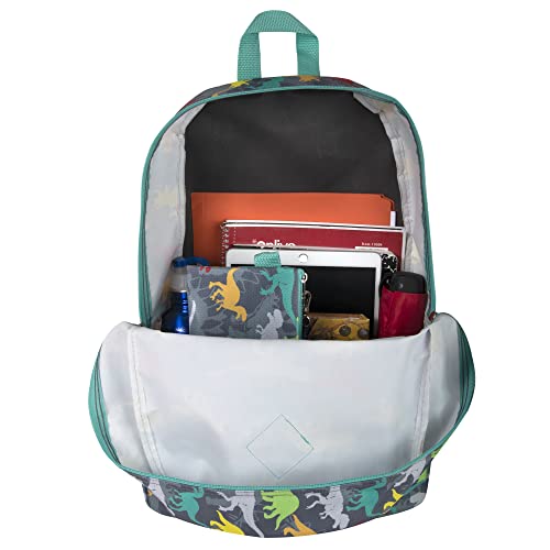 Mochila com lancheira e estojo de lápis para meninas e meninos, mochilas de 43 cm para crianças para