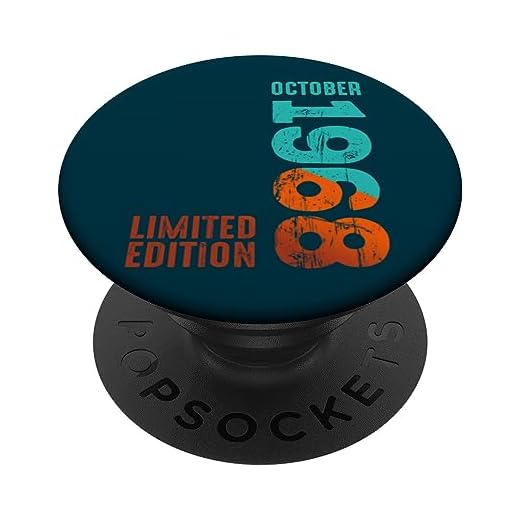 1968 Octubre 1968 Año 1968 Retro 1968 Edición Limitada 1968 PopSockets PopGrip Intercambiable