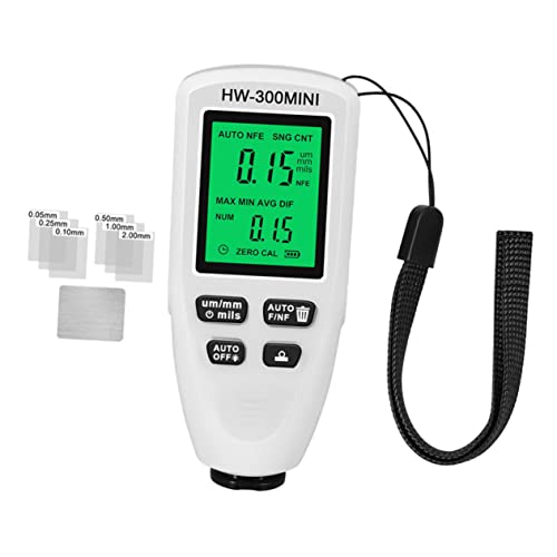 Calibrador digital para instrumentos de coche, medidor de grosor de pintura para automóviles miniatura 1