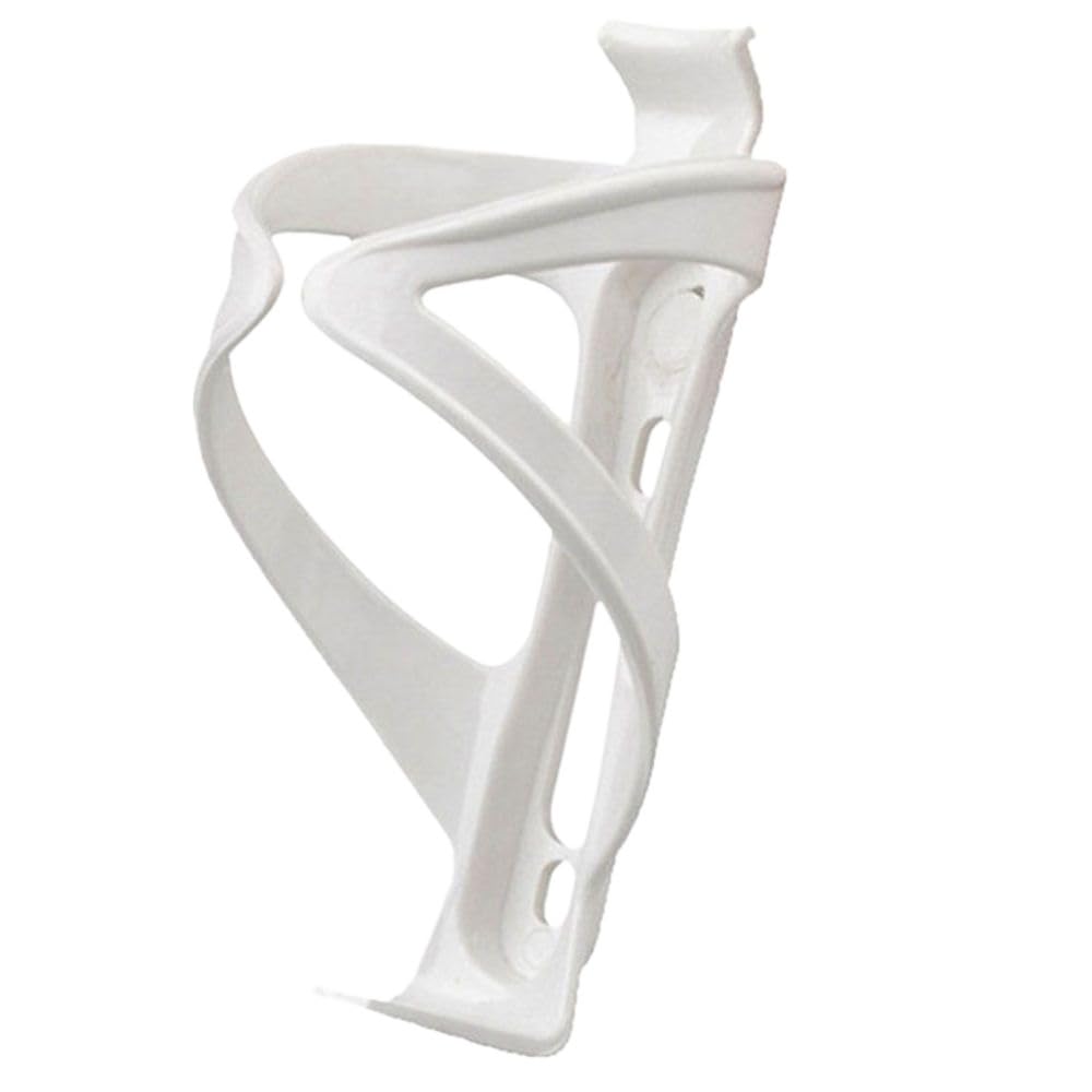 YATINGZHANG Bike Bottle Holder Bicycle Bottle Cages MTB Road Water Holder Colorful Lightweight Cycling Bracket Accessory(WHITE)