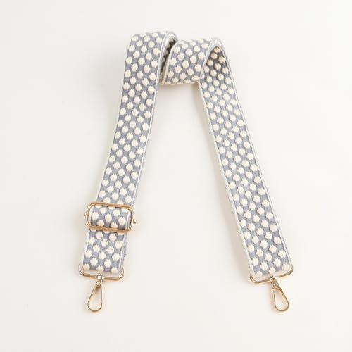 Image of Adjustable Replacement Shoulder Strap Luggage Straps Belt Crossbody Canvas Bag Handbag Purse Strap for Women (O-style 76)