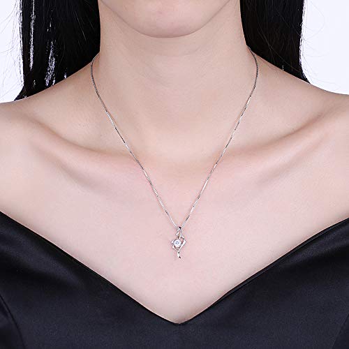 Collier en argent S925 sterling creux et bijou haute qualité chic - 2